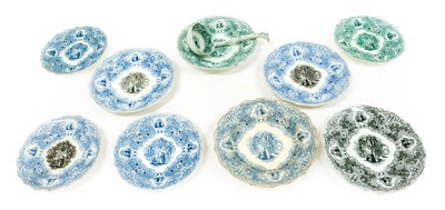 Lot 39 - A Middlesbrough Pottery Blue and White Printed...