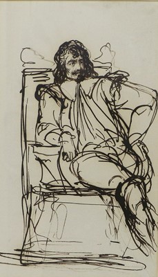 Lot 532 - Benjamin Robert Haydon (1786-1846) Study of a...