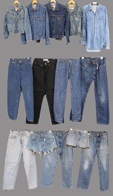 Lot 2143 - Assorted Modern Denim Clothing, comprising a...