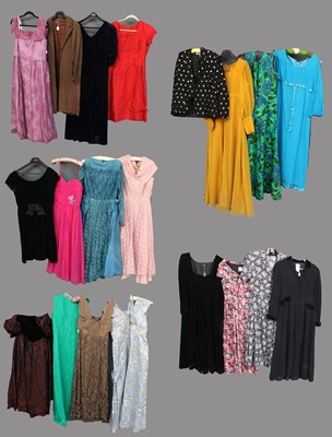 Lot 2141 - Assorted Circa 1960s and Later Evening Dresses...