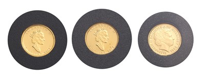 Lot 330 - 3x Fractional Gold Coins, to include (2x)...