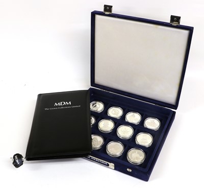 Lot 399 - 2x Mixed Silver Coin Sets; comprising 'The...