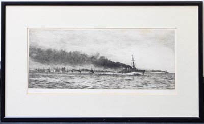 Lot 1170 - William Lionel Wyllie RA (1851-1931) H.M.S...