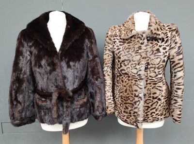 Lot 1078 - Isabel Marant Rabbit Fur Long Sleeve Jacket,...