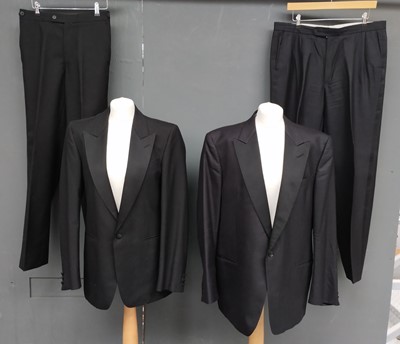 Lot Gents Harrods Wool and Silk Mix Dinner Suit,...