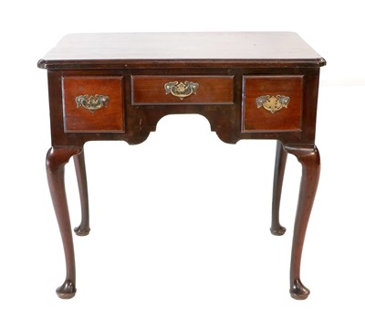 Lot 1202 - A George III Mahogany Lowboy. 3rd quarter 18th...