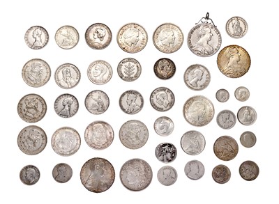 Lot 190 - Assorted Foreign Silver Coinage; highlights to...