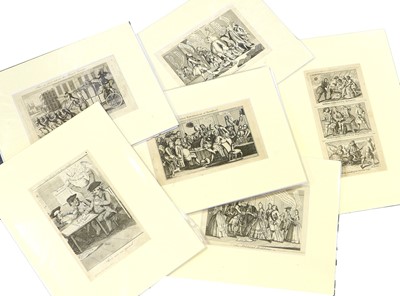 Lot 276 - Satirical Prints A collection of satires and...