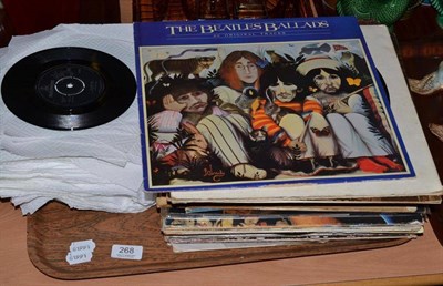 Lot 268 - A collection of LP's including The Beatles, White Album, Abbey Road, Help, Paul McCartney,...