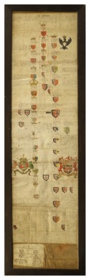 Lot 29 - Armorial Pedigree. The Pedigree and Descent of...