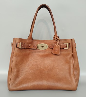 Lot Mulberry Tan Leather Bayswater Tote Bag, with...