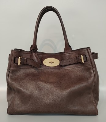 Lot Mulberry Chocolate Brown Leather Bayswater...
