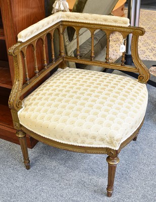 Lot 143 - A Late 19th Century French Carved Giltwood...