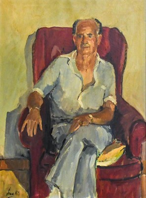 Lot 1025 - John Carter (1922-2004) Portrait of Gordon...