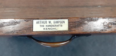 Lot 141 - Arthur W Simpson (1857-1922) Kendal: An Arts &...