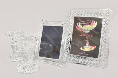 Lot 62 - Three Waterford Crystal Picture Frames,...