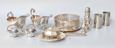 Lot 67 - Silver and Plated Wares, comprising plated...