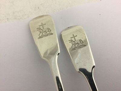 Lot 2230 - A Pair of George IV Silver Basting-Spoons