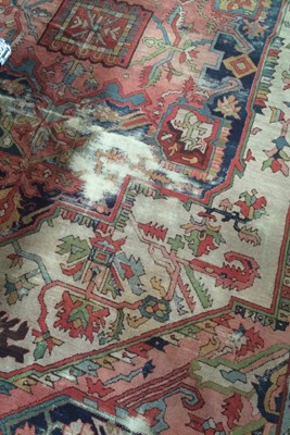 Lot 1028 - Tefzet Carpet of Serapi Design East Europe,...