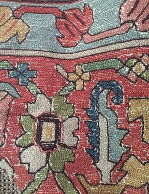 Lot 1028 - Tefzet Carpet of Serapi Design East Europe,...