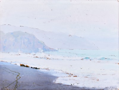 Lot 1043 - Alfredo Helsby (1862-1933) Chilean Seascape...