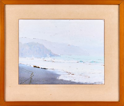Lot 1043 - Alfredo Helsby (1862-1933) Chilean Seascape...