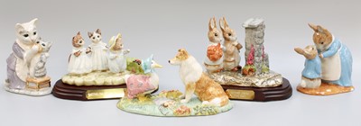 Lot 36 - Beswick Beatrix Potter Tableaus: 'Kep and...