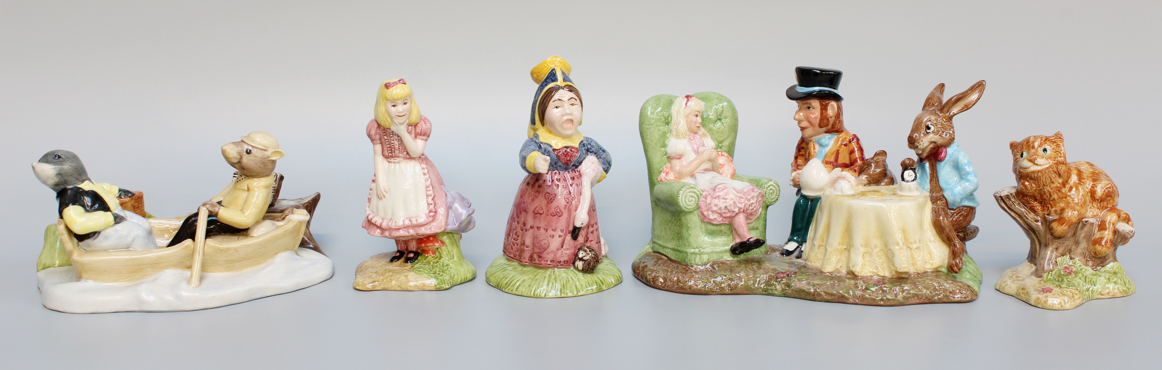 Lot - Beswick Alice in Wonderland Figurines