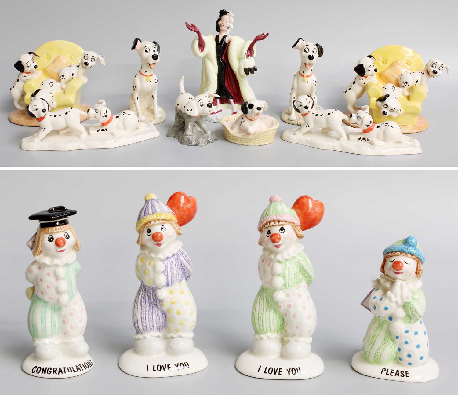 Lot 8 - Royal Doulton Disney's "101 Dalmatians"...