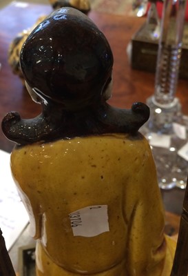 Lot 165 - A Chinese Porcelain Figure of an Emaciated...