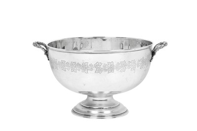 Lot 2155 - A George V Silver Punch-Bowl