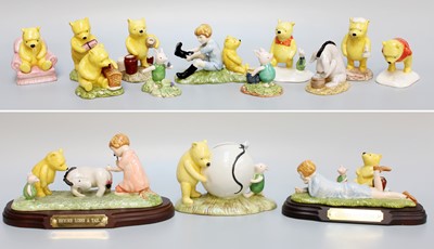 Lot 202 - Royal Doulton "The Winnie the Pooh Collection"...