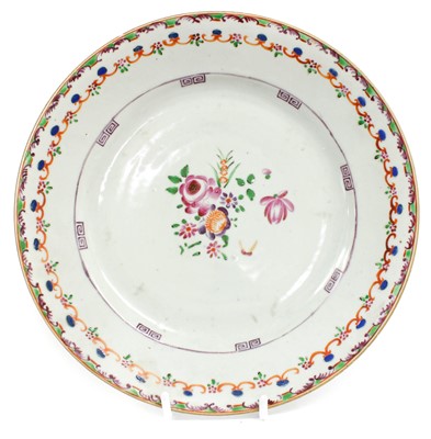 Lot 178 - ~ A Chinese Porcelain Teapot Stand, Qianlong,...