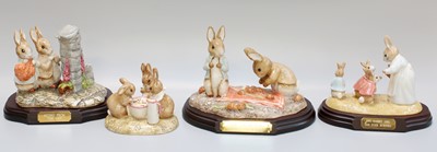 Lot 208 - Beswick Beatrix Potter Tableaus: 'Peter and...