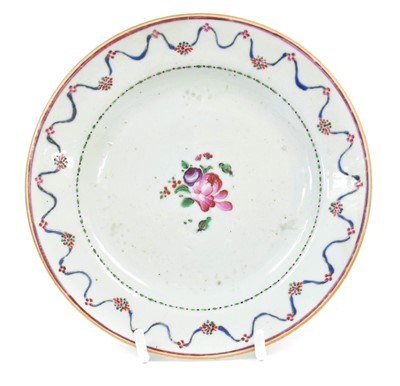 Lot 167 - ~A Chinese Porcelain Teapot Stand, Qianlong,...