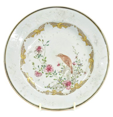 Lot 167 - ~A Chinese Porcelain Teapot Stand, Qianlong,...