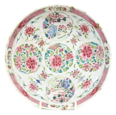 Lot 167 - ~A Chinese Porcelain Teapot Stand, Qianlong,...
