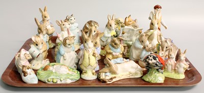 Lot 5 - Royal Albert Beatrix Potter Figures, including...