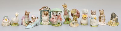 Lot 204 - Royal Albert Beatrix Potter Figures, including...
