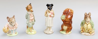 Lot 74 - Beswick Beatrix Potter Figures, including:...