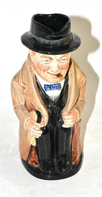 Lot 319 - A Royal Doulton Winston Churchill Toby jug