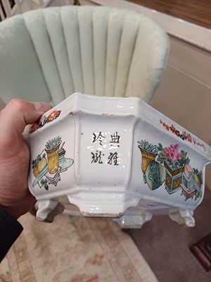 Lot 44 - ~ A Chinese Porcelain Planter, Guangxu reign...