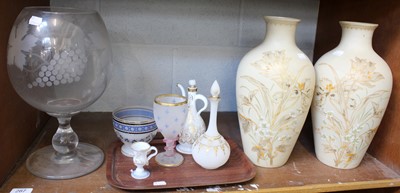 Lot 287 - An 18th Century Milk Glass Custard Cup, A...