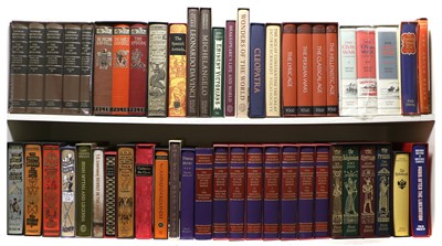 Lot 57 - Folio Society A large collection of books on...