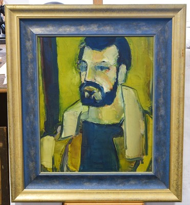 Lot 1017 - Andre Bergeron (b.1937) Canadian Self portrait?...