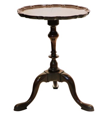 Lot 1248 - A George III-Style Mahogany Tripod Table, the...