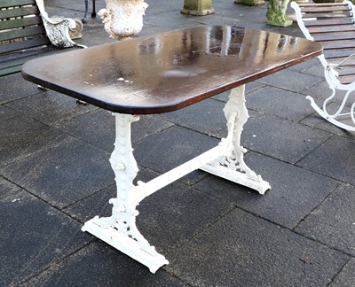 Lot 720 - Edwards, Liverpool: A Victorian Cast Iron and...