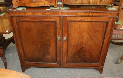 Lot 1203 - A 19th Century Two Door Cabinet, 117cm by 36cm...