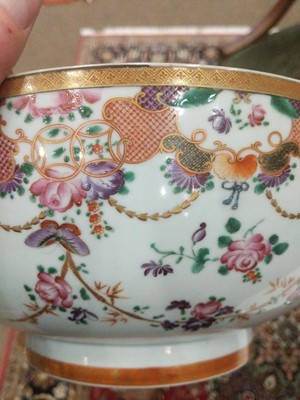 Lot 168 - A Chinese Porcelain Punch Bowl, Qianlong,...