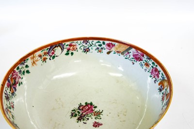 Lot 201 - A Chinese Porcelain Punch Bowl, Qianlong,...
